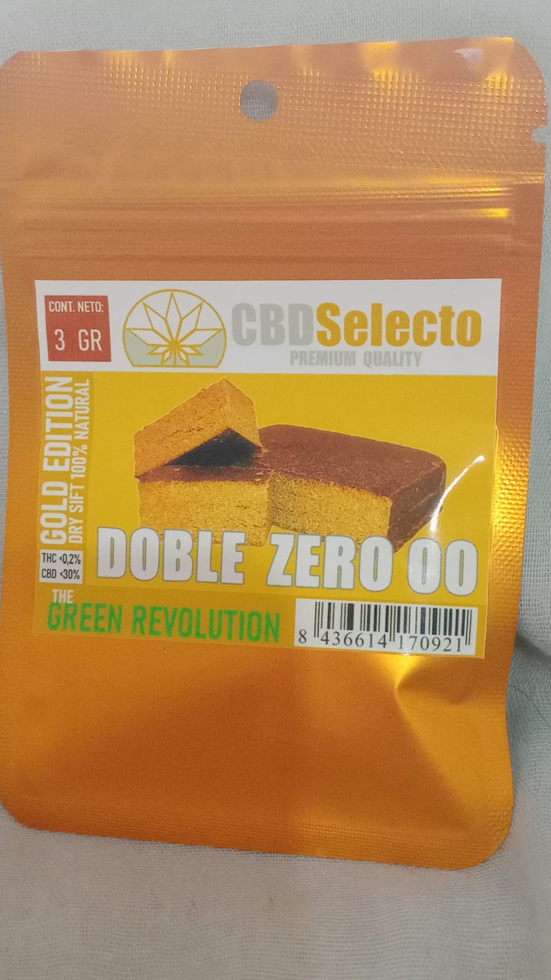 DOBLE ZERO OO DE 3GR