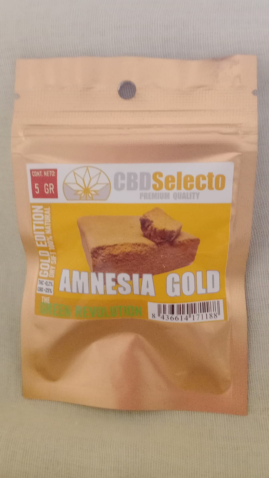 AMNESIA GOLD DE 3GR