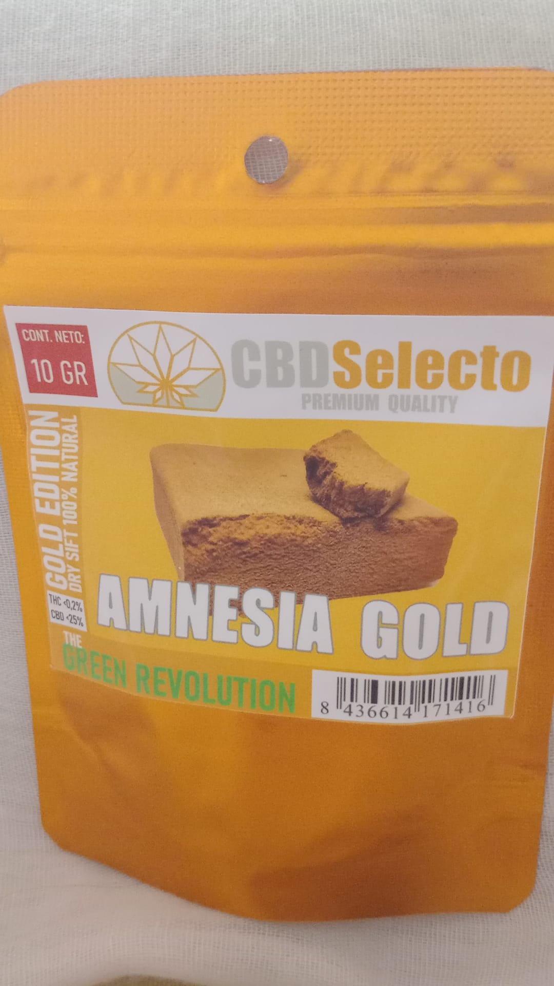 AMNESIA GOLD DE 10GR