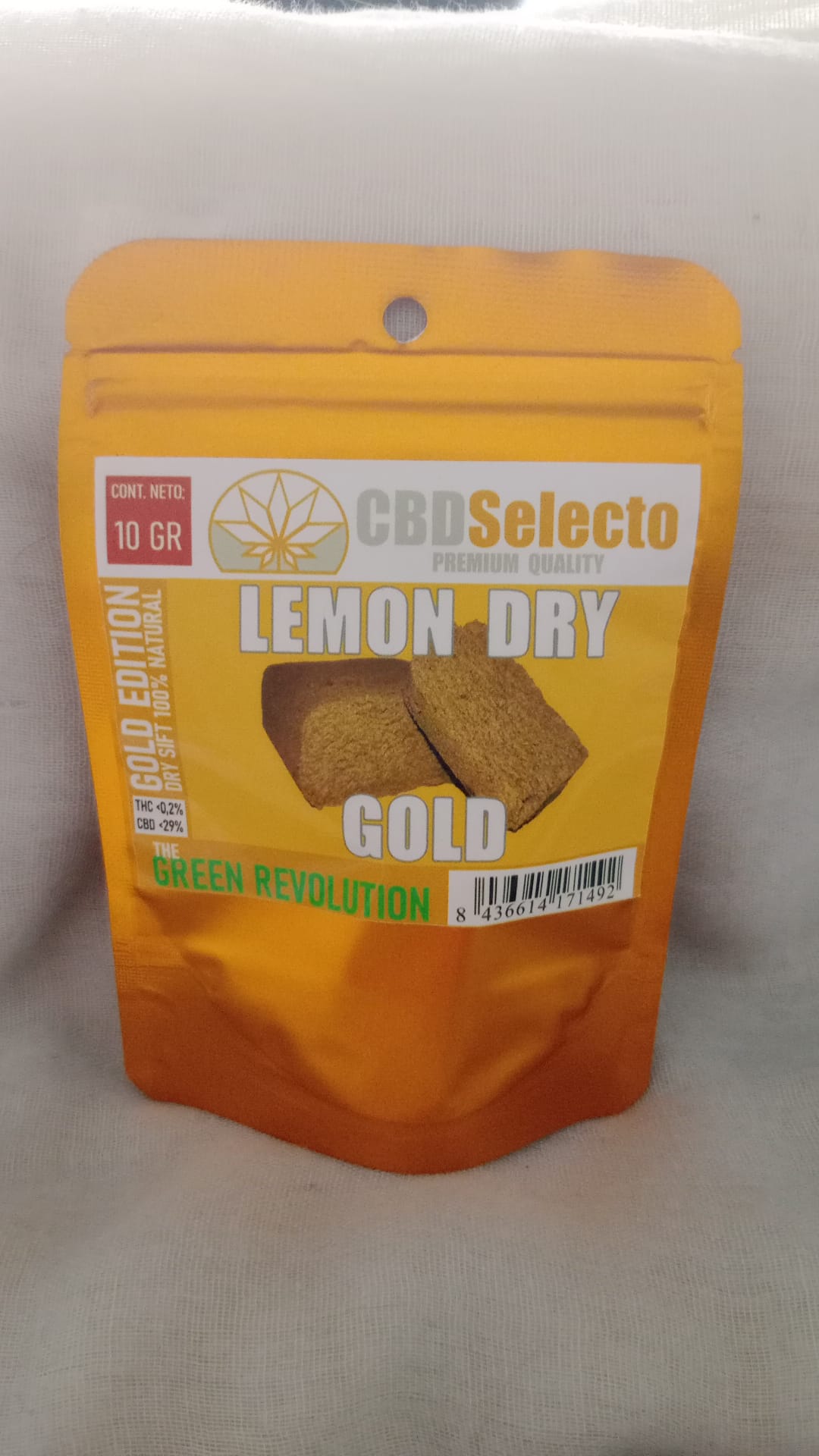 CBD LEMON DRY GOLD 10GR