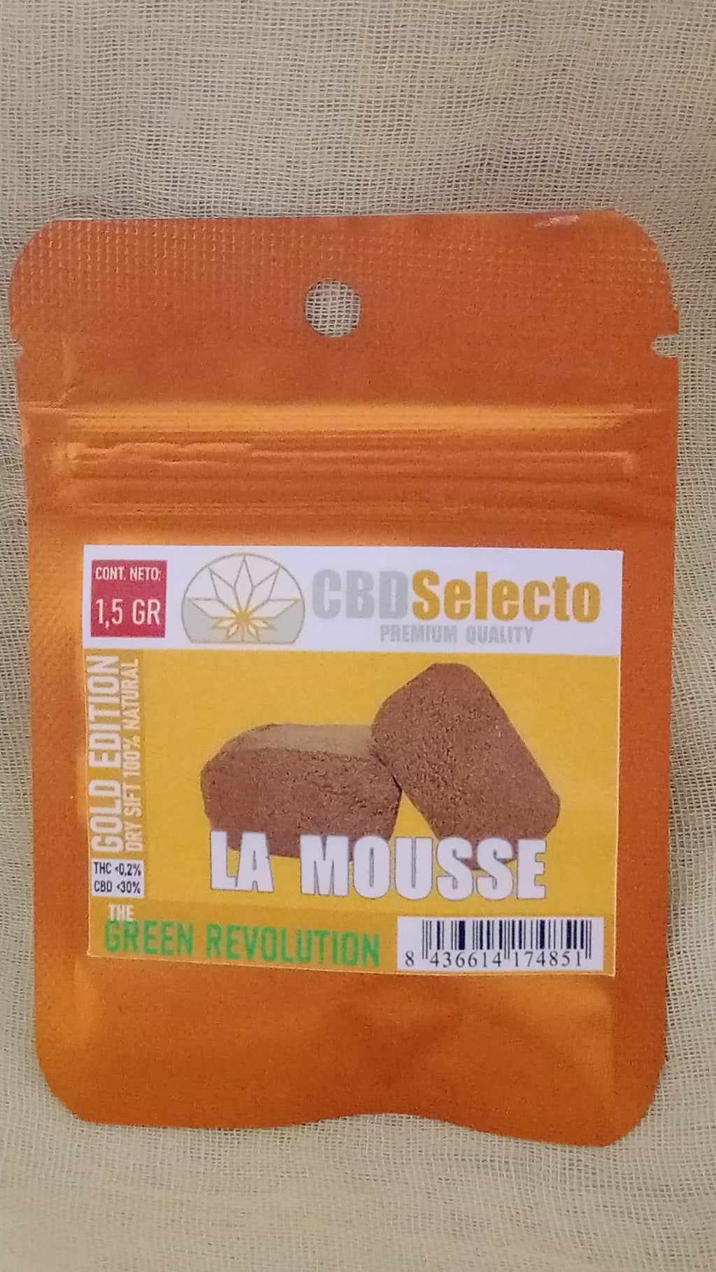 LA MOUSSE DE 1,5GR